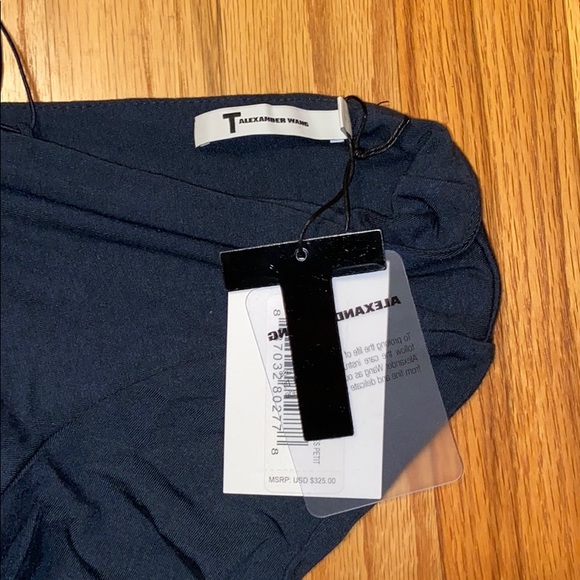 T by Alexander Wang Lace Up Dress sz XS NWT $325 - Picture 10 of 12